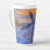 Beach cross koffie mok (Linkerhoek)