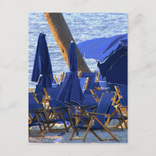 Beach Crowd door Leslie Peppers Briefkaart