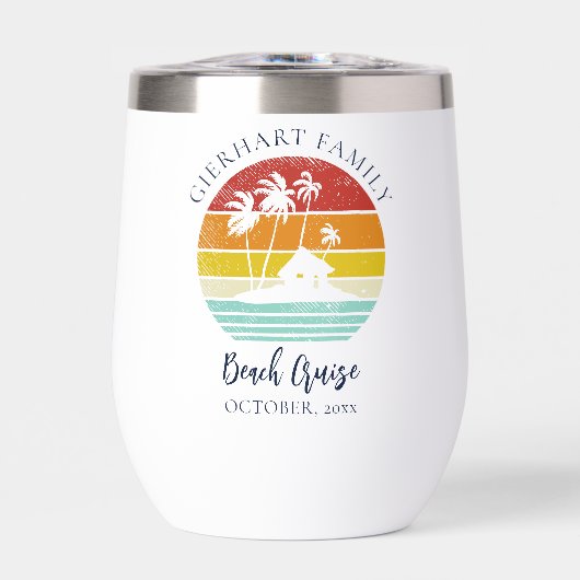 Beach Cruise Familie Getaway Matching (Voorkant)