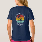 Beach Cruise Family Reunion Daughter Matching T-shirt (Achterkant)