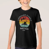 Beach Cruise Family Reunion Son Matching Tri-Blend Shirt (Voorkant)