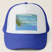 Beach Dad Trucker Hat Pet (Voorkant)