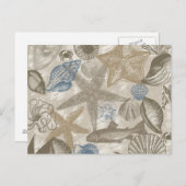 Beach Dag Briefkaart (Voorkant / Achterkant)