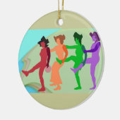 Beach Dance Ornament (Links)