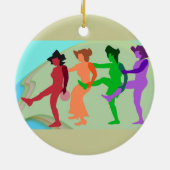 Beach Dance Ornament (Achterkant)