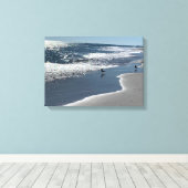 Beach Day Bliss Canvas Afdruk (Insitu (Houten vloer))