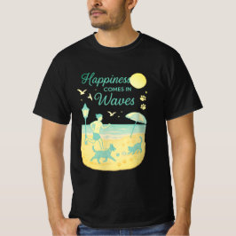 Beach Day Bliss Seaside  Pet Lover T-shirt