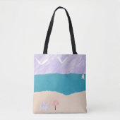 Beach Day Canvas tas (Voorkant)