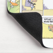 Beach Day Funny Duck Cartoon Muismat (Hoek)