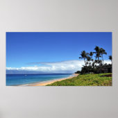 Beach Day in Maui Print (Voorkant)