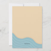 Beach Day Party uitnodiging (Achterkant)