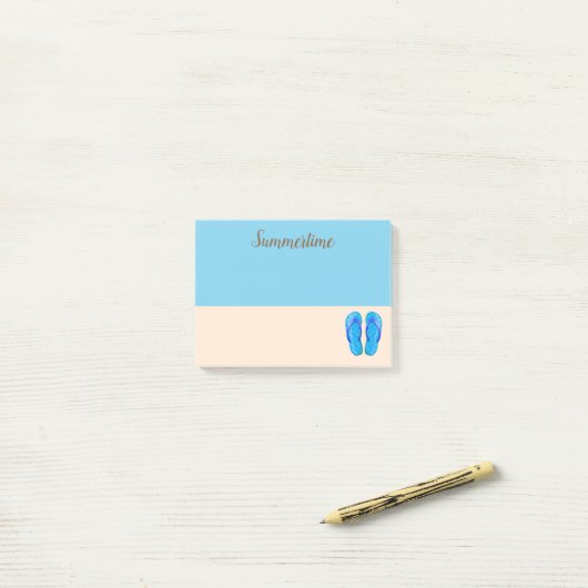 Beach Day Post-it Notes (Op bureau)