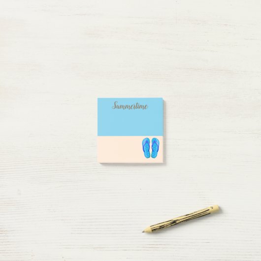 Beach Day Post-it Notes (Op bureau)