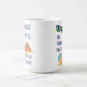 Beach Day Quote Koffiemok (Center)