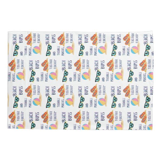 Beach Day Quote Kussensloop (Achterkant)