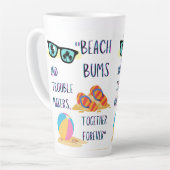 Beach Day Quote Latte Mok (Linkerhoek)