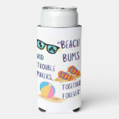 Beach Day Quote Seltzer Blikjeskoeler (Seltzer Achterkant)