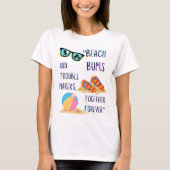 Beach Day Quote T-shirt (Voorkant)
