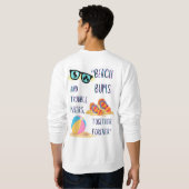 Beach Day Quote Trui (Achterkant volledig)