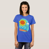 "Beach Day" Women's T-Shirt (Voorkant volledig)