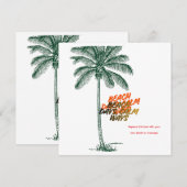 Beach Days Calm Ways Bedankkaart (Voorkant / Achterkant)