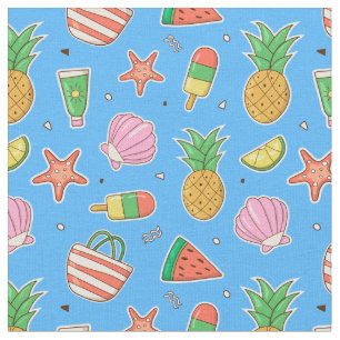 Beach Days Fabric Stof