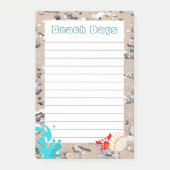 Beach Days Post-it® Notes (Voorkant)