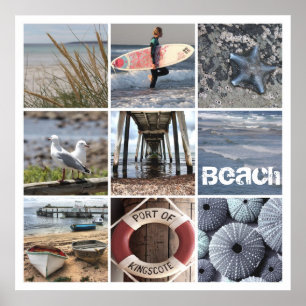 Beach Days Poster