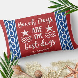 Beach Days zijn de beste dagen uit de kustvaart Kussen