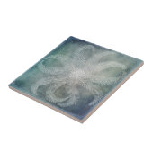 Beach Decor Zee Star Blue Waterverf Blauwgroen Ind Tegeltje (Zijkant)