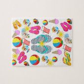Beach Decorative Jigzaag Puzzle Legpuzzel (Horizontaal)