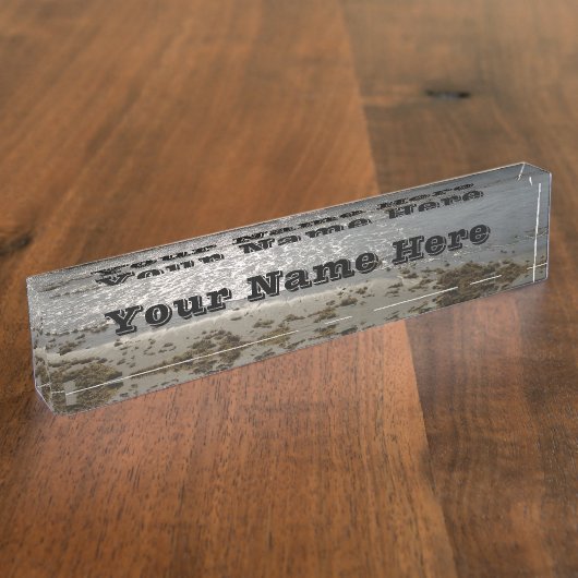 Beach Desk Name Bord Naambordje (Zijkant)