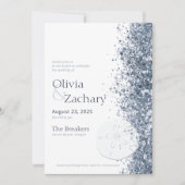 Beach Destination Sand Dollar Evitation Kaart (Voorkant)