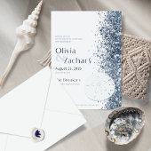 Beach Destination Sand Dollar Evitation Kaart