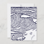 Beach Destination Wedding Bedankt (Achterkant)