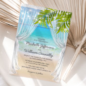 Beach Destination Wedding Kaart