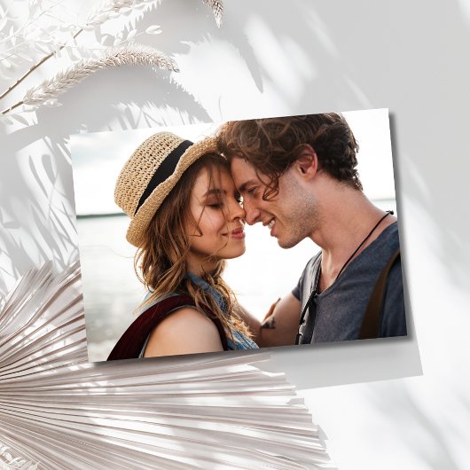 Beach Destination Wedding Photo Save The Date