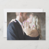 Beach Destination Wedding Photo Save The Date (Achterkant)