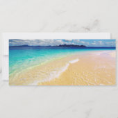 Beach Destination Wedding RSVP 2 Kaart (Achterkant)