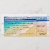Beach Destination Wedding RSVP 2 Kaart (Voorkant)