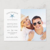 Beach Destination Wedding Save the Date Briefkaart (Voorkant)