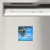 Beach Destination Wedding Save the Date Magneet (Insitu (Vaatwasser))