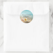 Beach Destination Wedding Sticker (Tas)