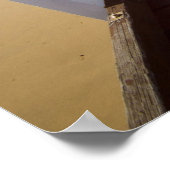 Beach Dock Ocean Print Poster Art Wall (Hoek)