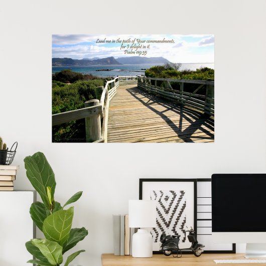 Beach Dock Poster, Kaapstad, Zuid-Afrika Poster (Thuiskantoor)