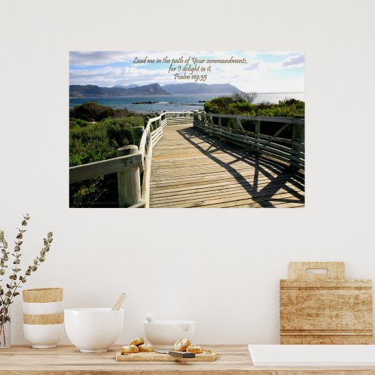 Beach Dock Poster, Kaapstad, Zuid-Afrika Poster (Keuken)