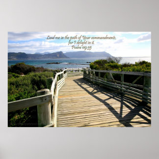 Beach Dock Poster, Kaapstad, Zuid-Afrika Poster