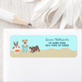 Beach Dogs Blue Etiket (Insitu)