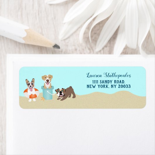 Beach Dogs Blue Etiket (Insitu)