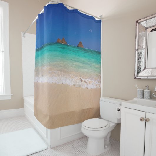 Beach Douchegordijn (In situ)